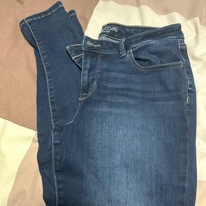 Maurices size large jeans.